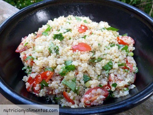 receta quinoa con verduras